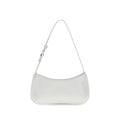 Sac bandoulière Bos Taurus en cuir de veau blanc Jacquemus