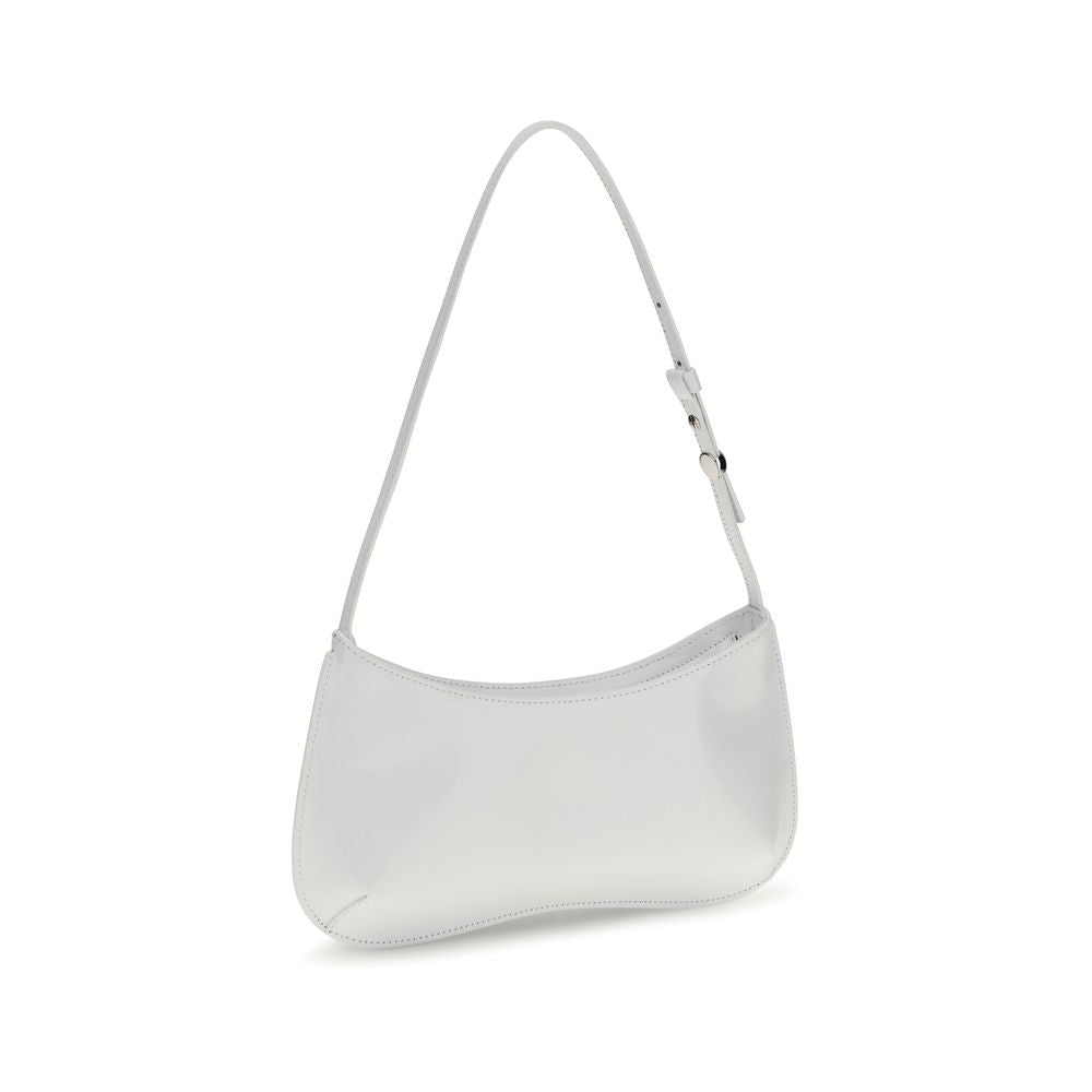 Sac bandoulière Bos Taurus en cuir de veau blanc Jacquemus