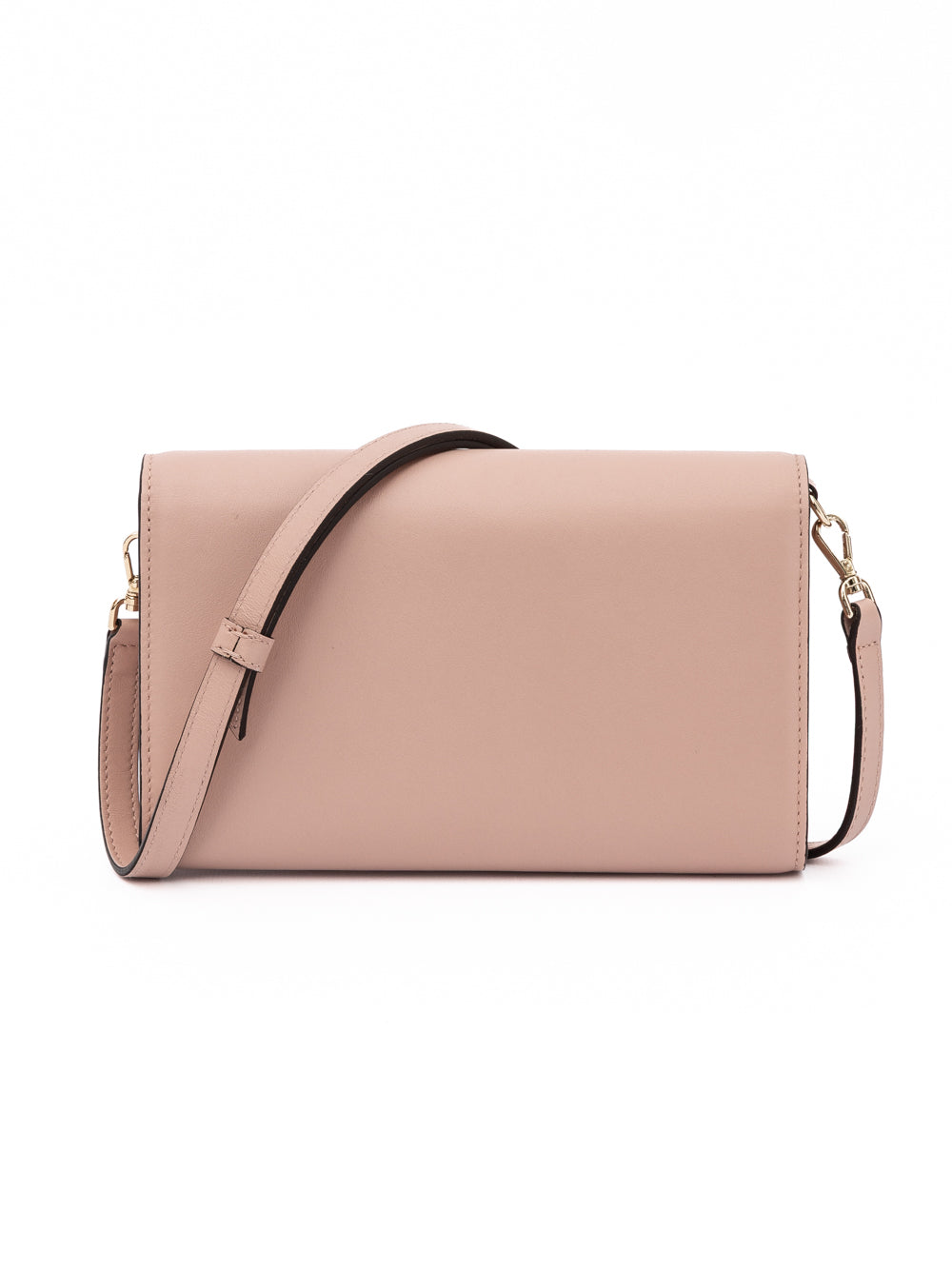 Sac bandoulière en cuir rose poudré Jimmy Choo