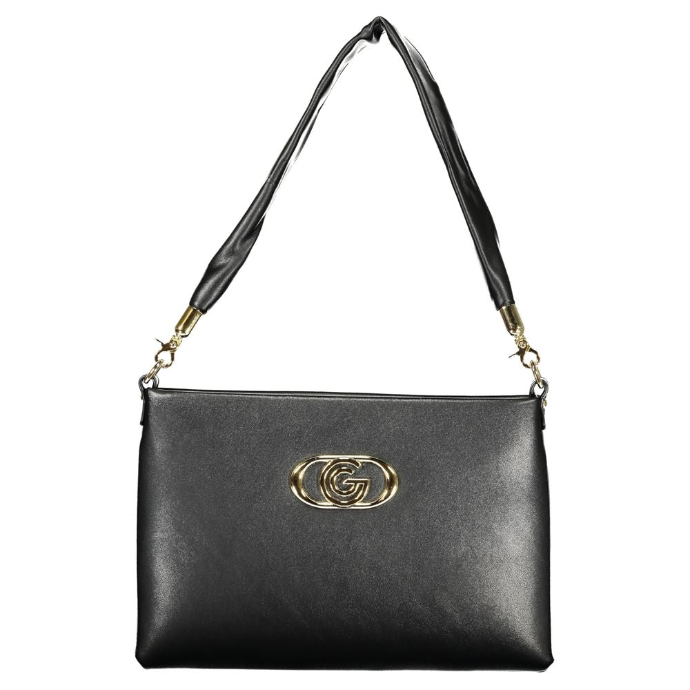 Sac à main en polyuréthane noir Gabriella G by Gabriella Gucci