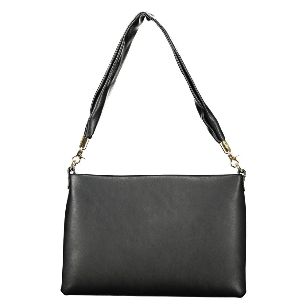 Sac à main en polyuréthane noir Gabriella G by Gabriella Gucci