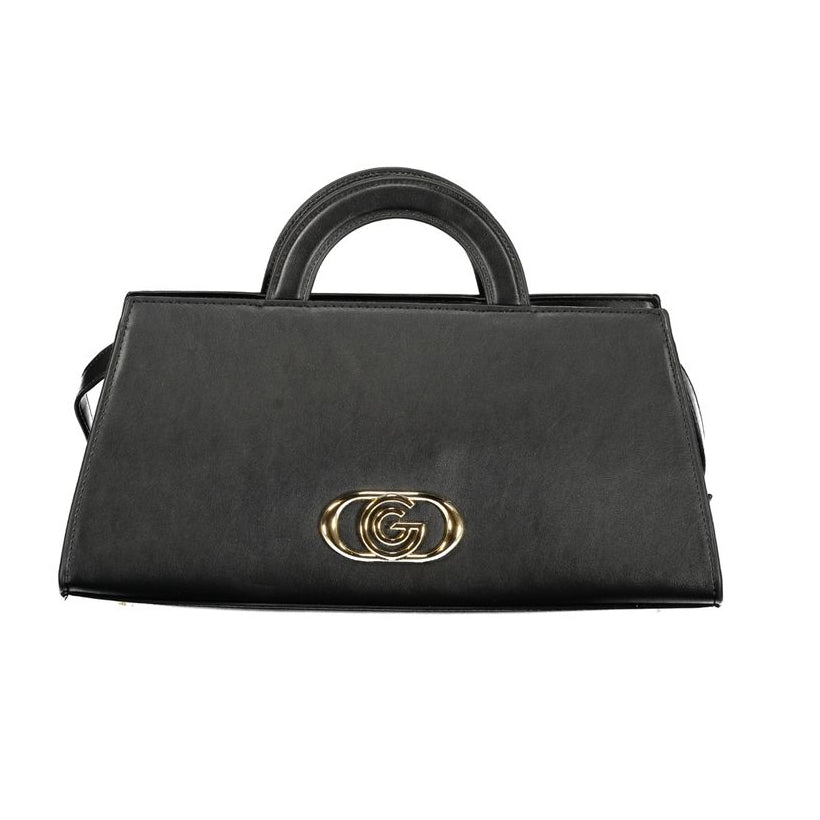 Sac à main en polyuréthane noir Gabriella G by Gabriella Gucci