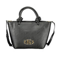 Sac à main en polyuréthane noir Gabriella G by Gabriella Gucci