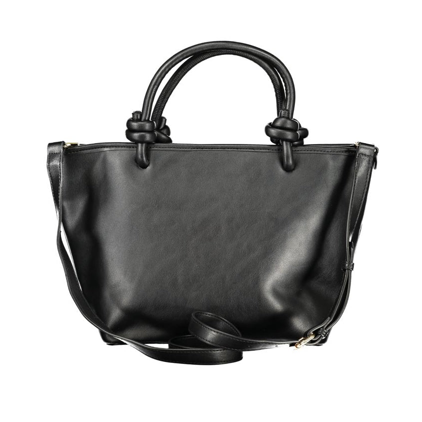 Sac à main en polyuréthane noir Gabriella G by Gabriella Gucci
