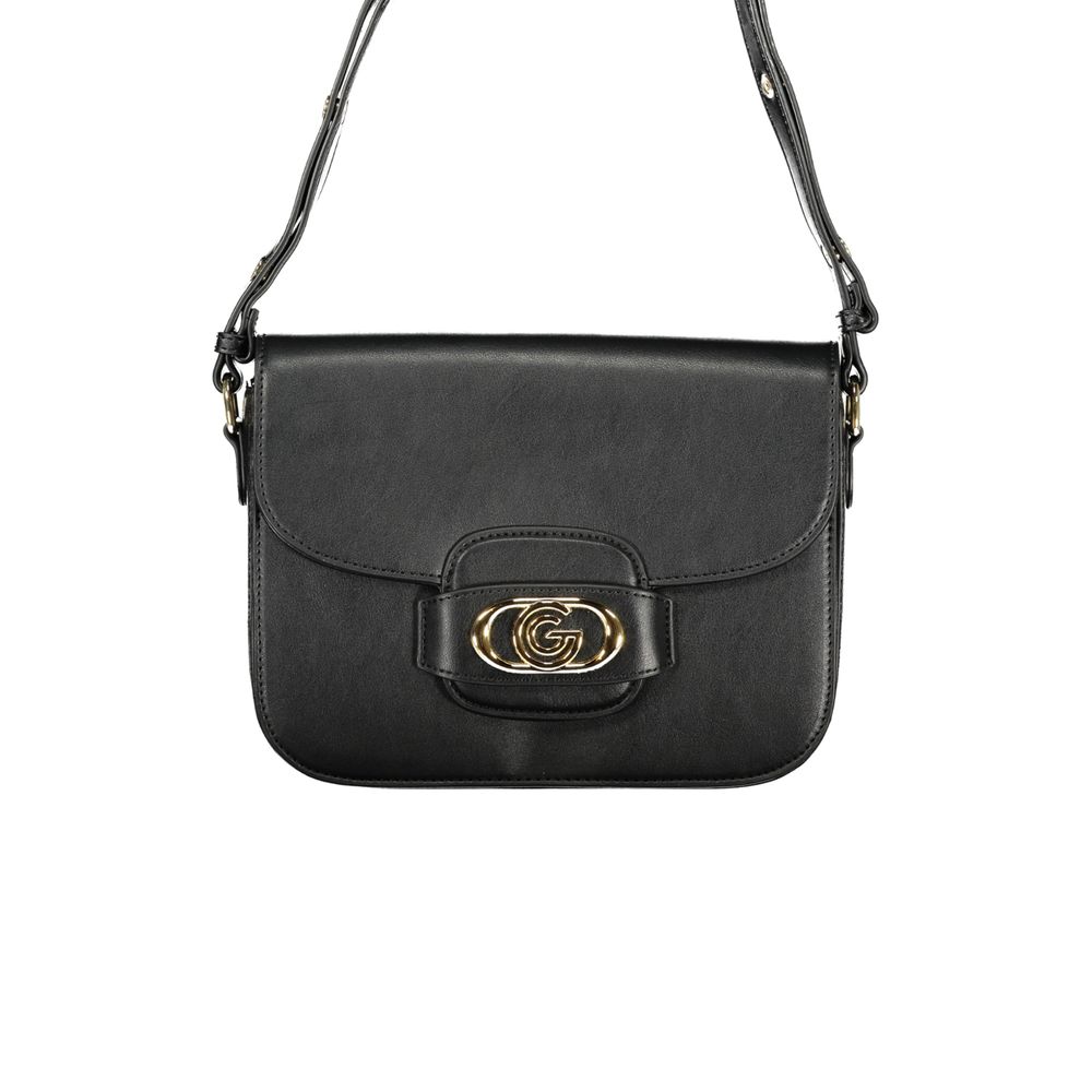 Bolso de mano de poliuretano negro Gabriella G by Gabriella Gucci