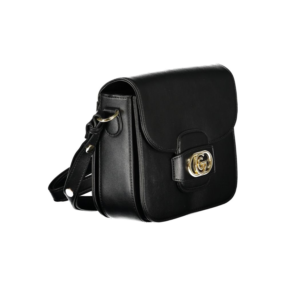 Bolso de mano de poliuretano negro Gabriella G by Gabriella Gucci