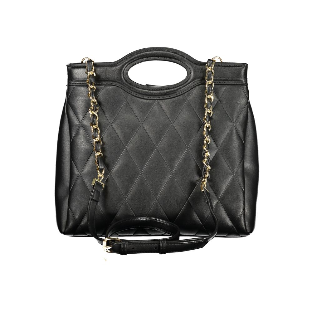 Sac à main en polyuréthane noir Gabriella G by Gabriella Gucci