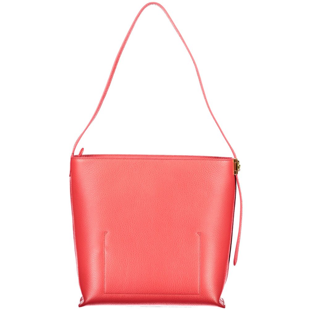 Sac à main en cuir rouge Coccinelle