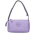 Sac bandoulière en cuir violet Versace