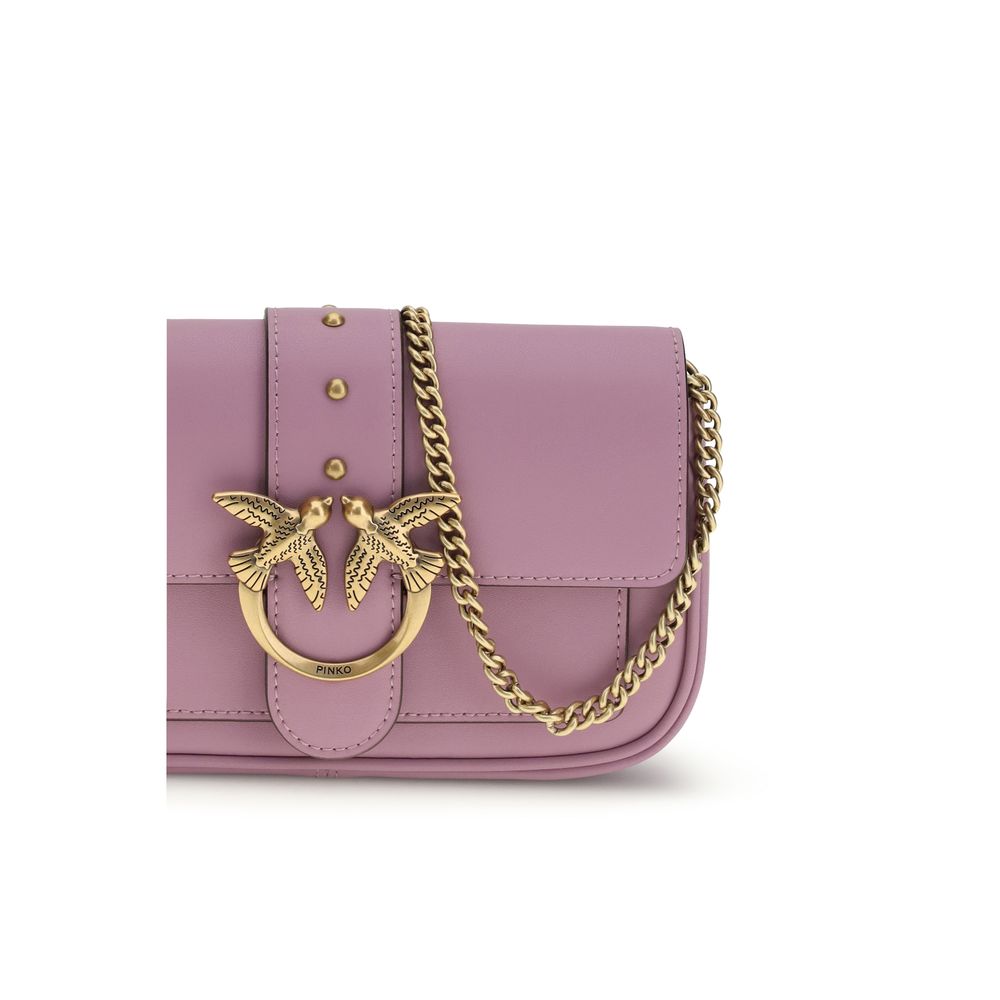 Sac bandoulière Bos Taurus en cuir de veau Pinko