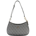 Guess black polyurethane crossbody bag