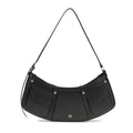 Sac bandoulière Bos Taurus en cuir de veau noir Pinko