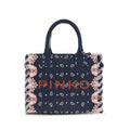 Sac à main cabas en coton Pinko