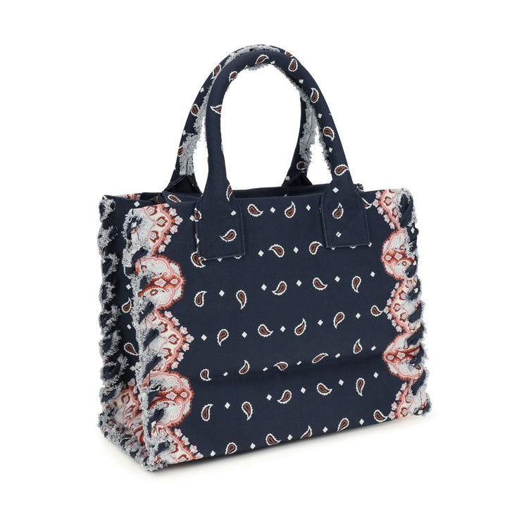 Sac à main cabas en coton Pinko