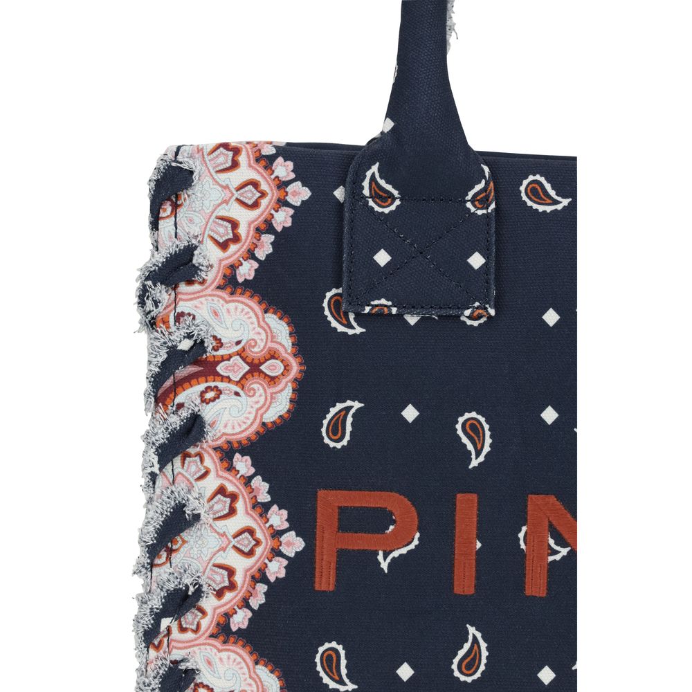 Sac à main cabas en coton Pinko