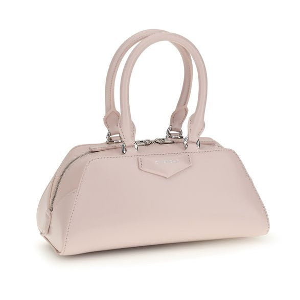 Sac à main Bos Taurus en cuir de veau rose Givenchy