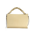 Sac à main en cuir beige Coccinelle