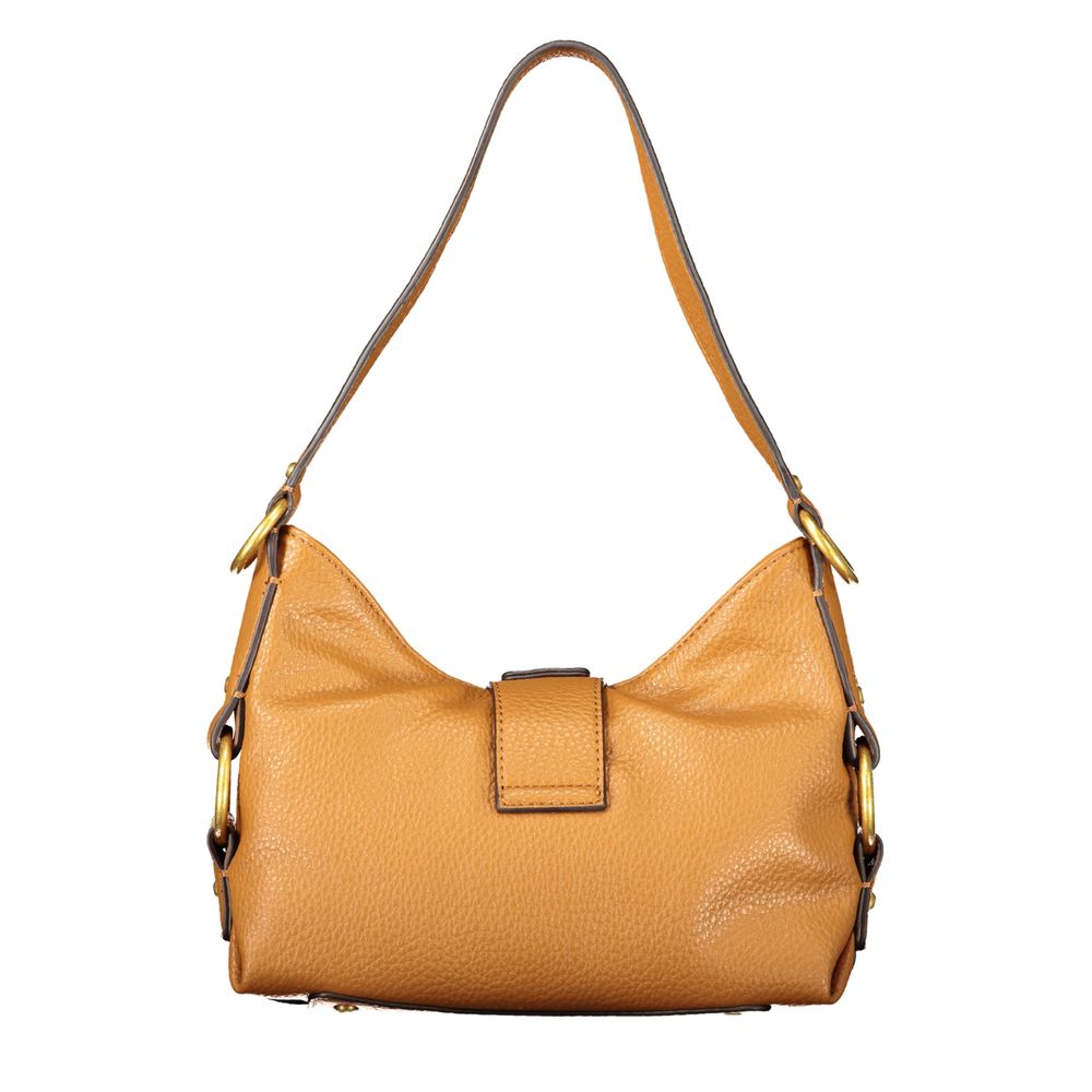Sac à main en polyuréthane marron Guess