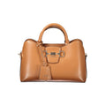 Sac à main en polyuréthane marron Guess