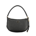 Guess black polyurethane shoulder bag