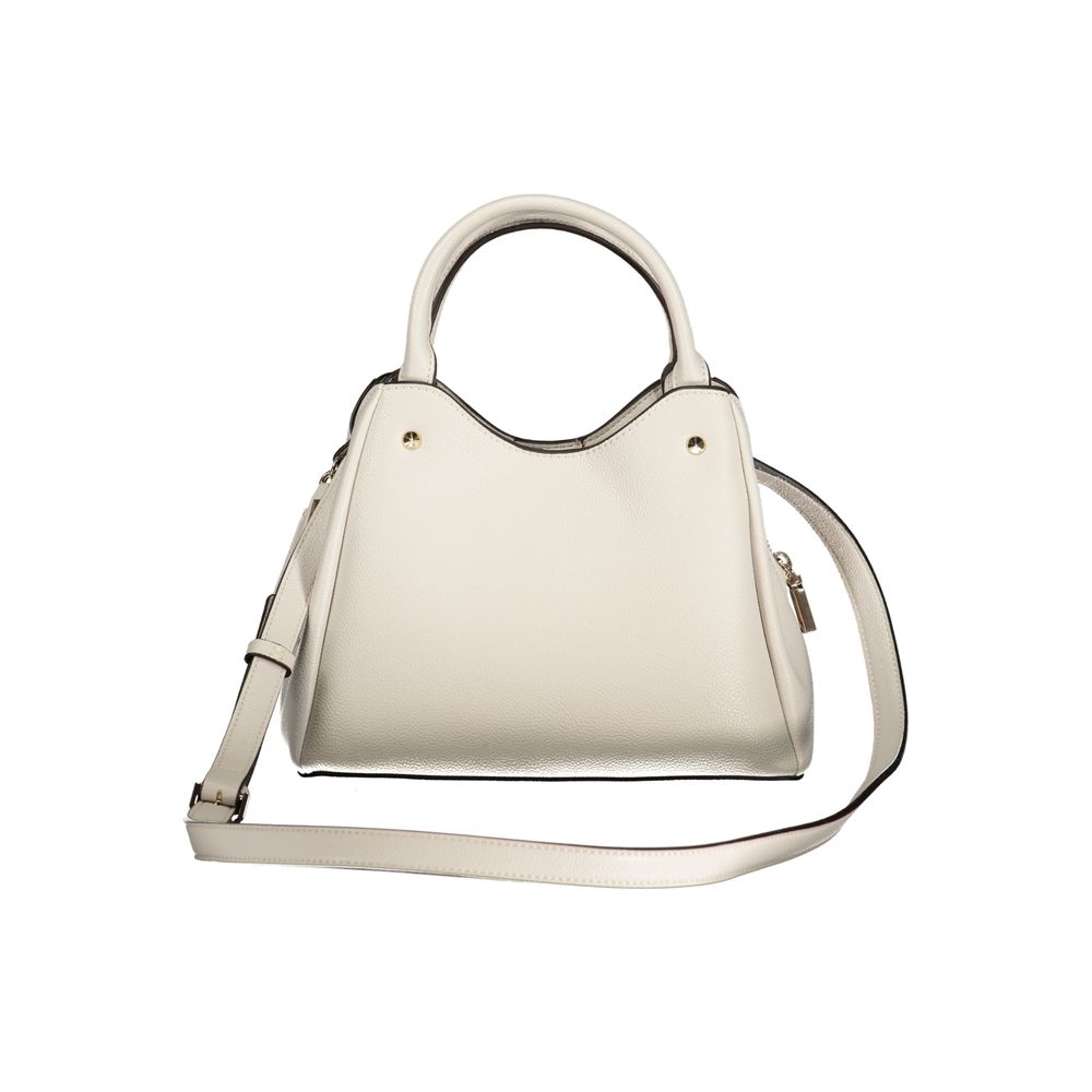 Sac à main en polyuréthane gris Guess
