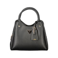Sac à main  en polyuréthane noir Guess