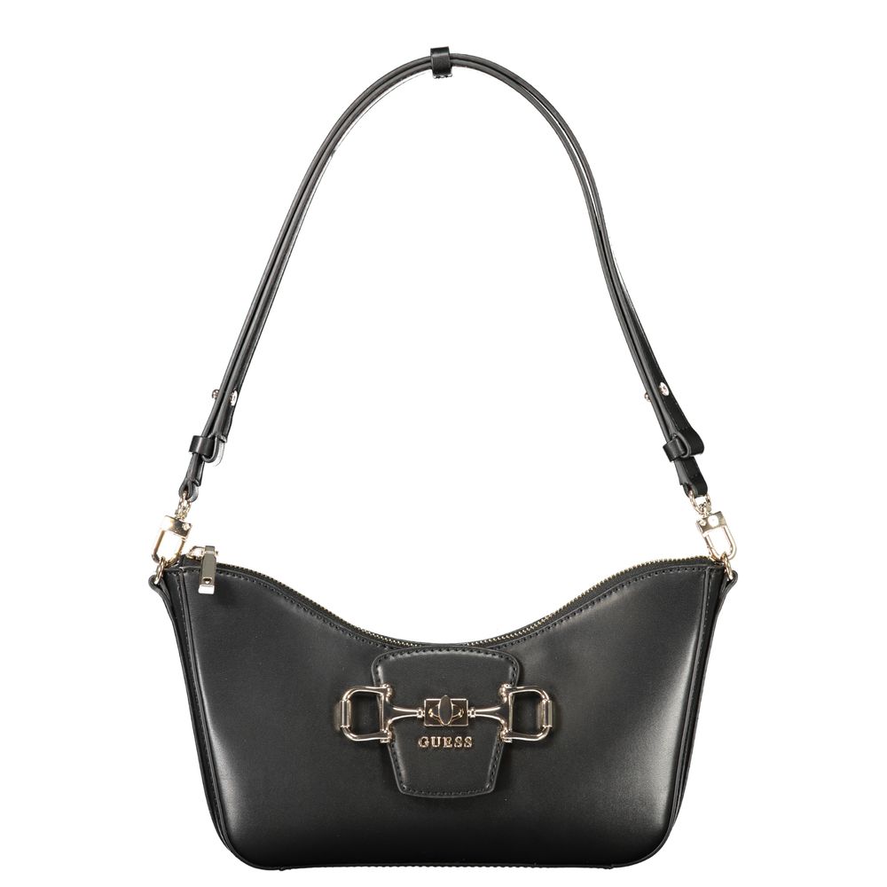 Sac à main en polyuréthane beige Guess