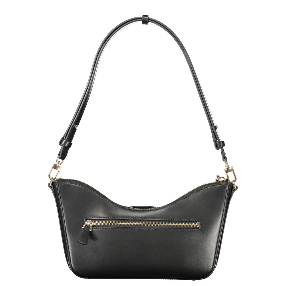 Sac à main en polyuréthane beige Guess