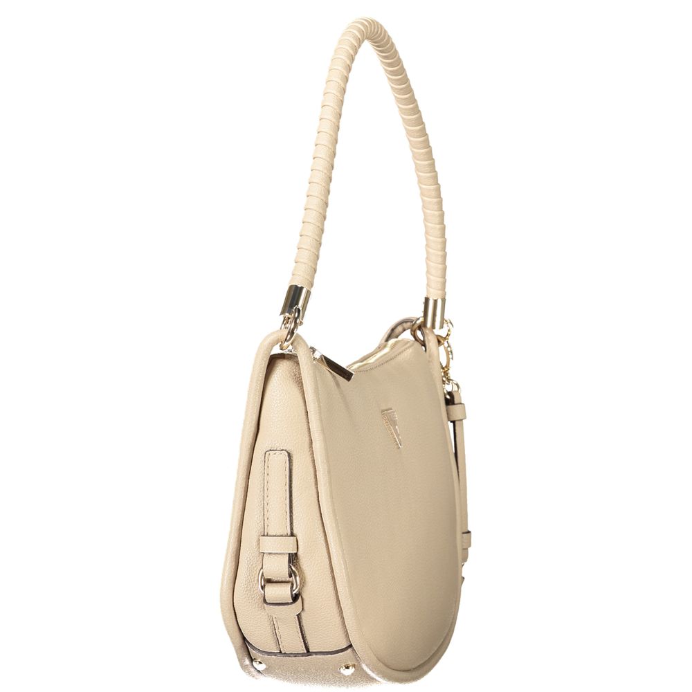 Sac bandoulière beige en polyéthylène Guess