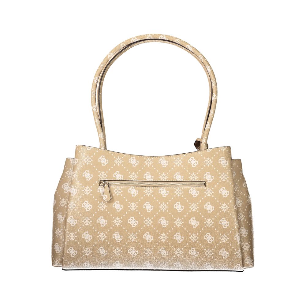 Guess beige polyethylene handbag