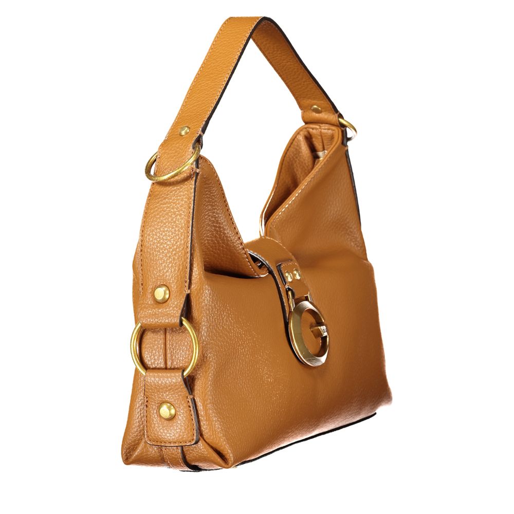 Guess brown polyethylene handbag
