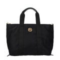 Sac à main en nylon noir Versace