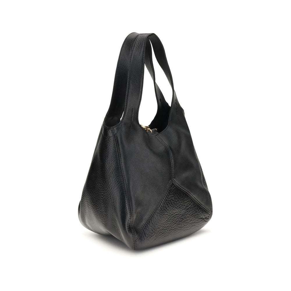 Sac bandoulière en cuir de buffle noir Chloé