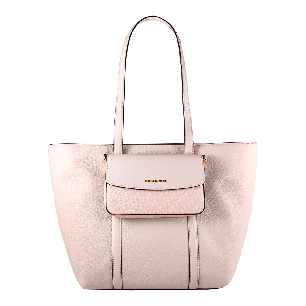 Sac à main en fourrure rose Michael Kors