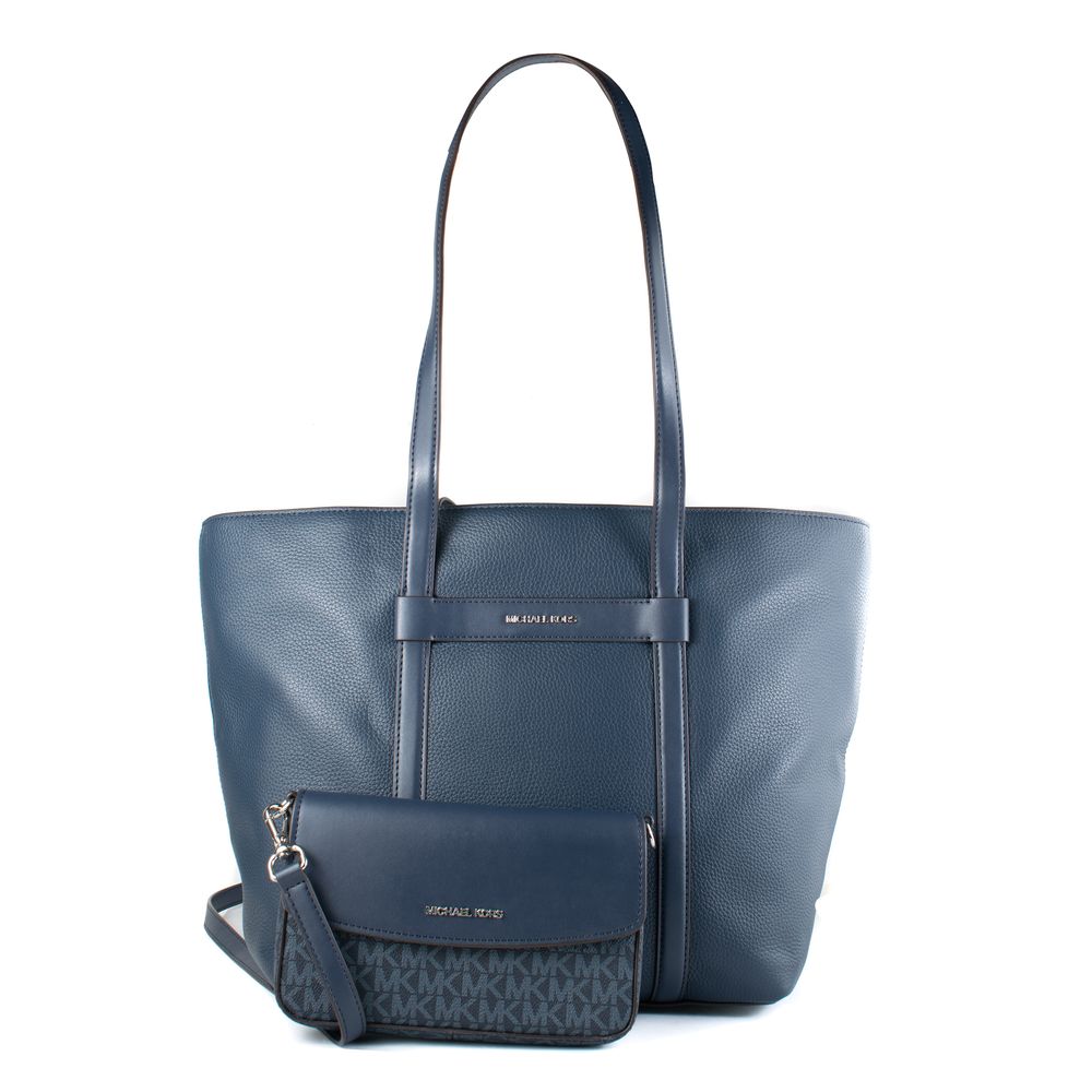 Sac à main en fourrure bleue Micheal Kors