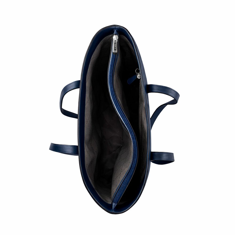 Sac à main en fourrure bleue Micheal Kors