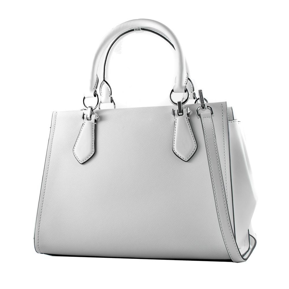 Sac à main en toile blanc Michael Kors