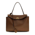 Sac à main Bos Taurus en cuir de veau marron Balenciaga