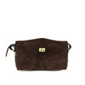 Sac bandoulière Bos Taurus en cuir de veau marron Balenciaga