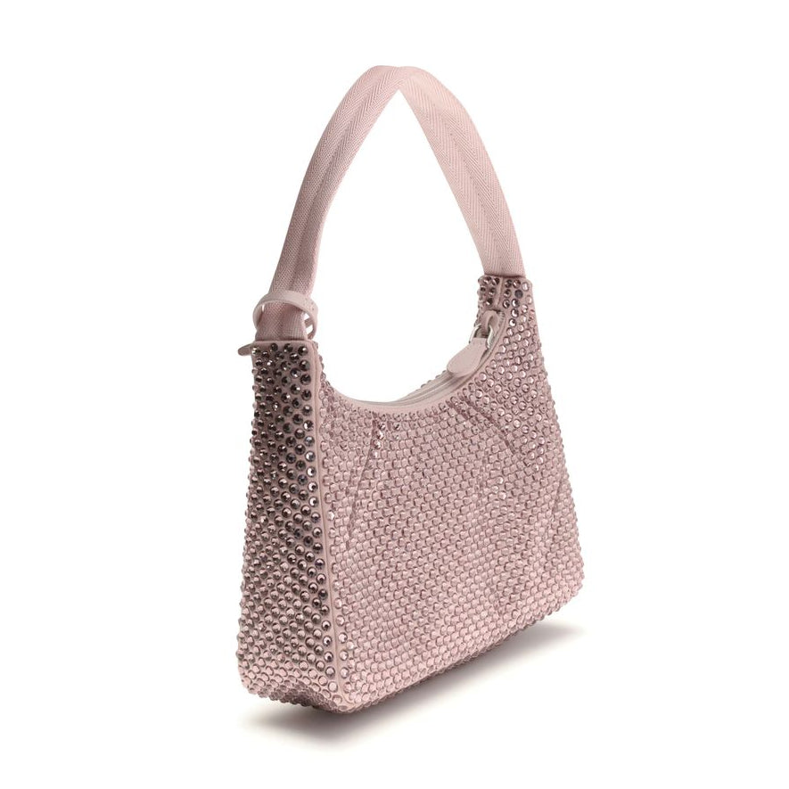 Sac bandoulière multicolore en viscose Prada