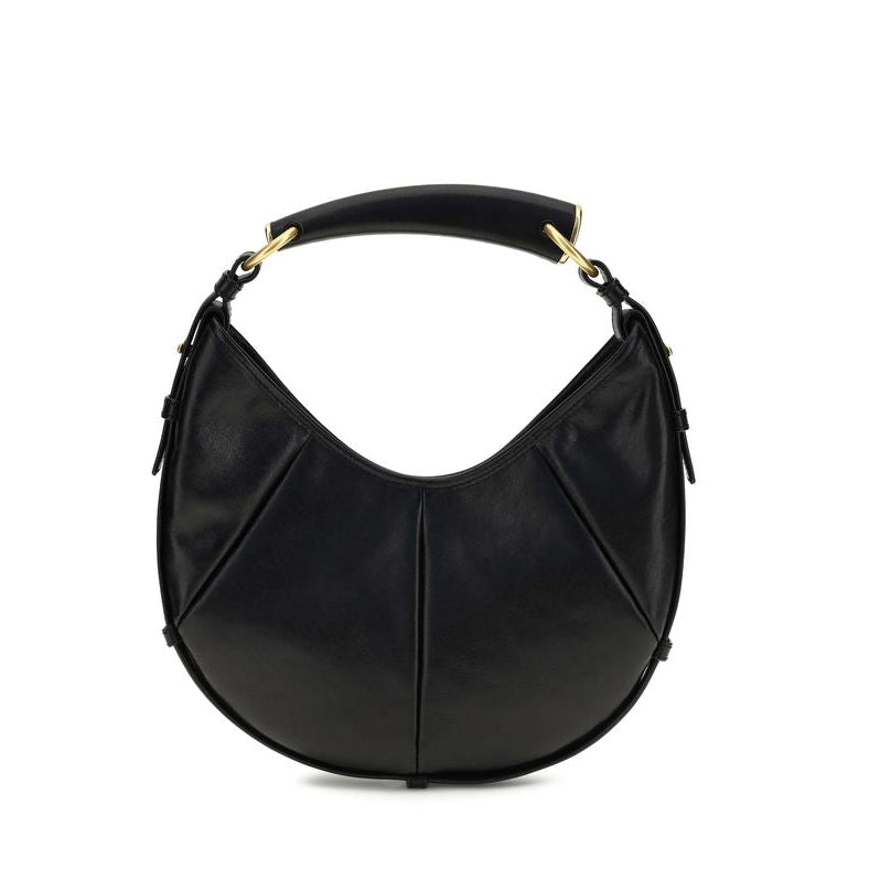Sac bandoulière Bos Taurus en cuir de veau noir Saint Laurent