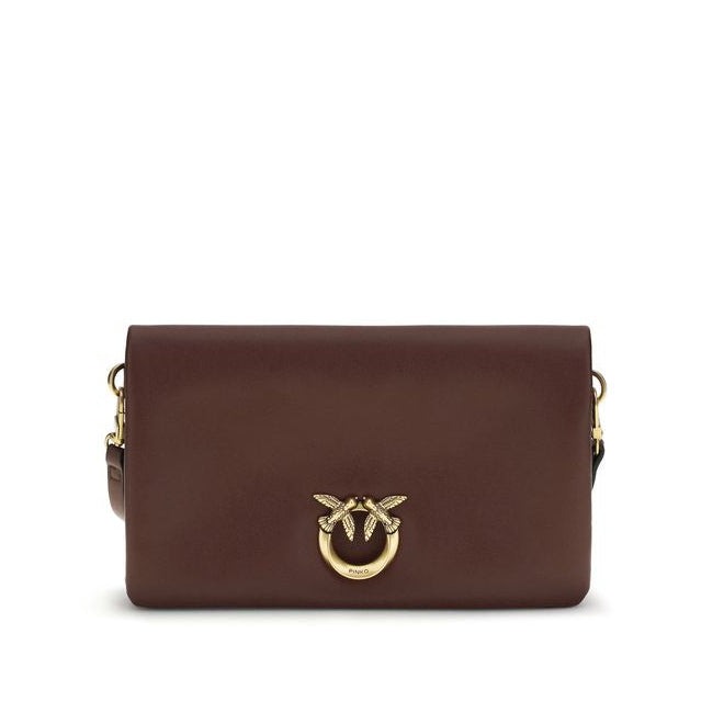 Sac bandoulière Bos Taurus en cuir de veau Pinko