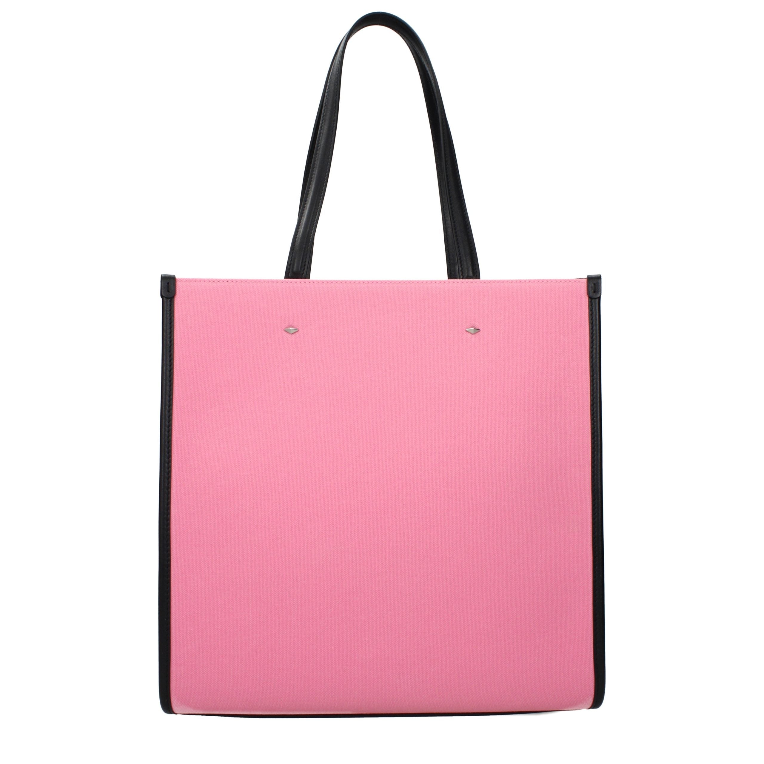 Sac à main cabas en tissu rose Jimmy Choo