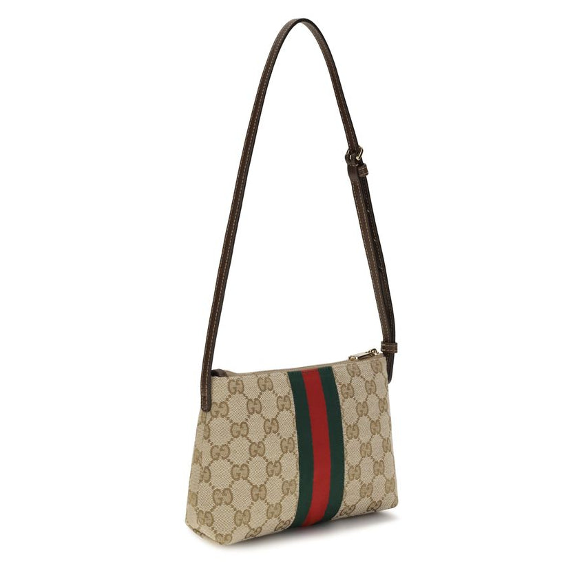 Beige Fabric Shoulder Bag Gucci