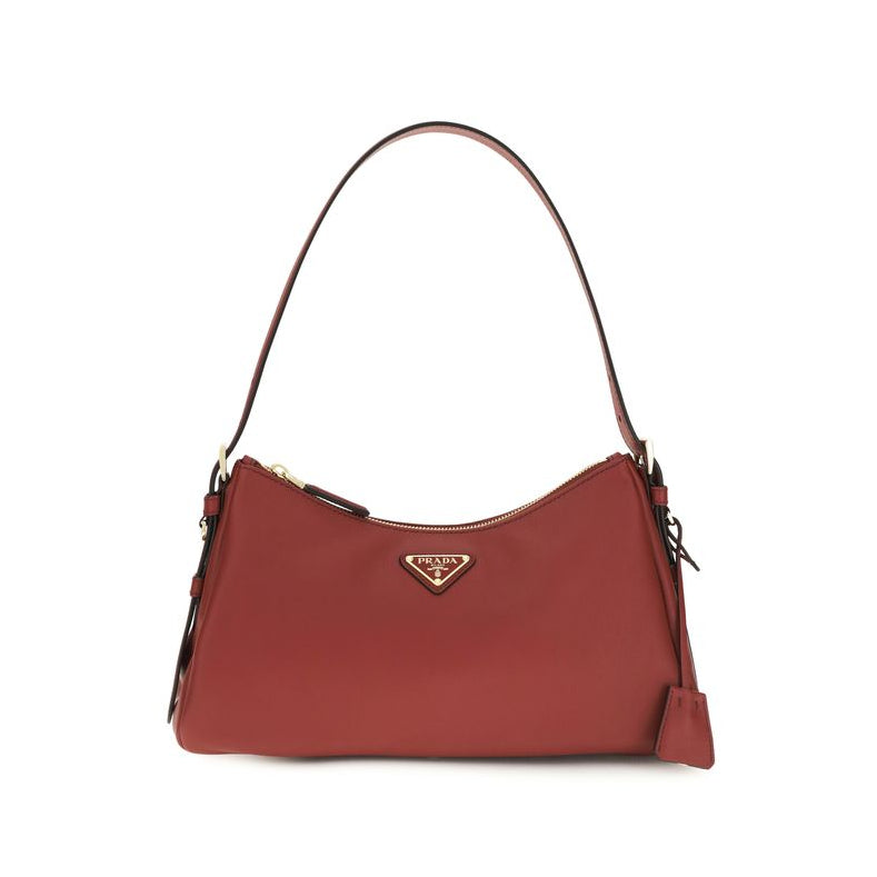 Calf Leather Bos Taurus Shoulder Bag Prada