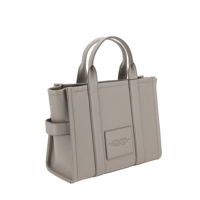 Gray Calf Leather Bos Taurus Handbag Marc Jacobs