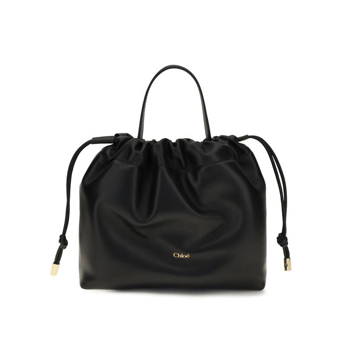 Black Lamb Ovis Aries Aries Shoulder Bag Chloé