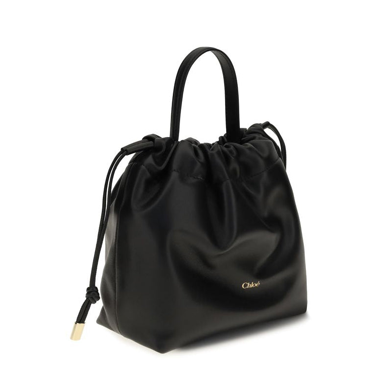 Black Lamb Ovis Aries Aries Shoulder Bag Chloé