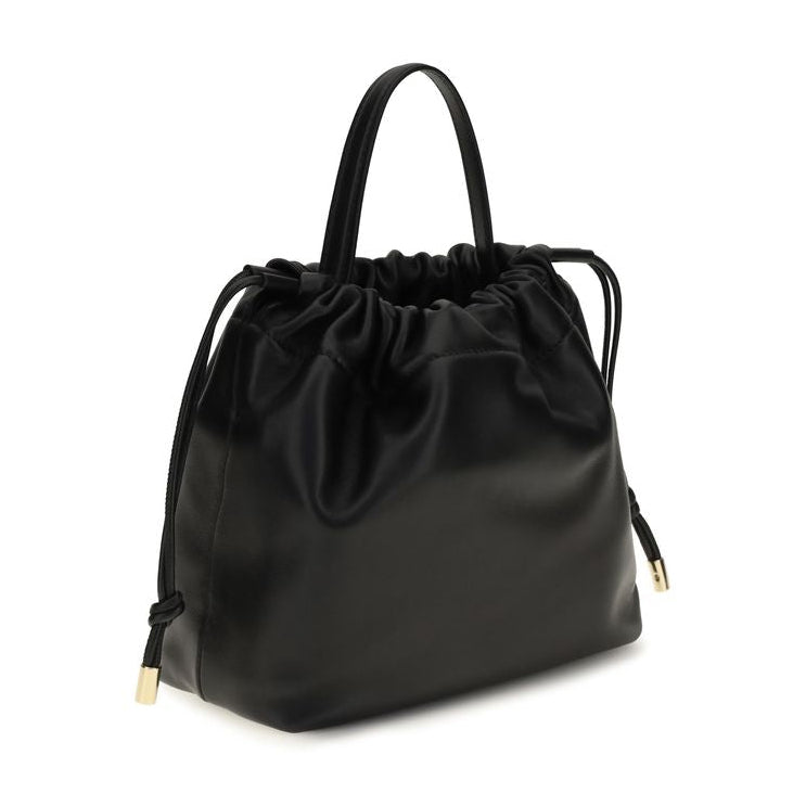 Black Lamb Ovis Aries Aries Shoulder Bag Chloé