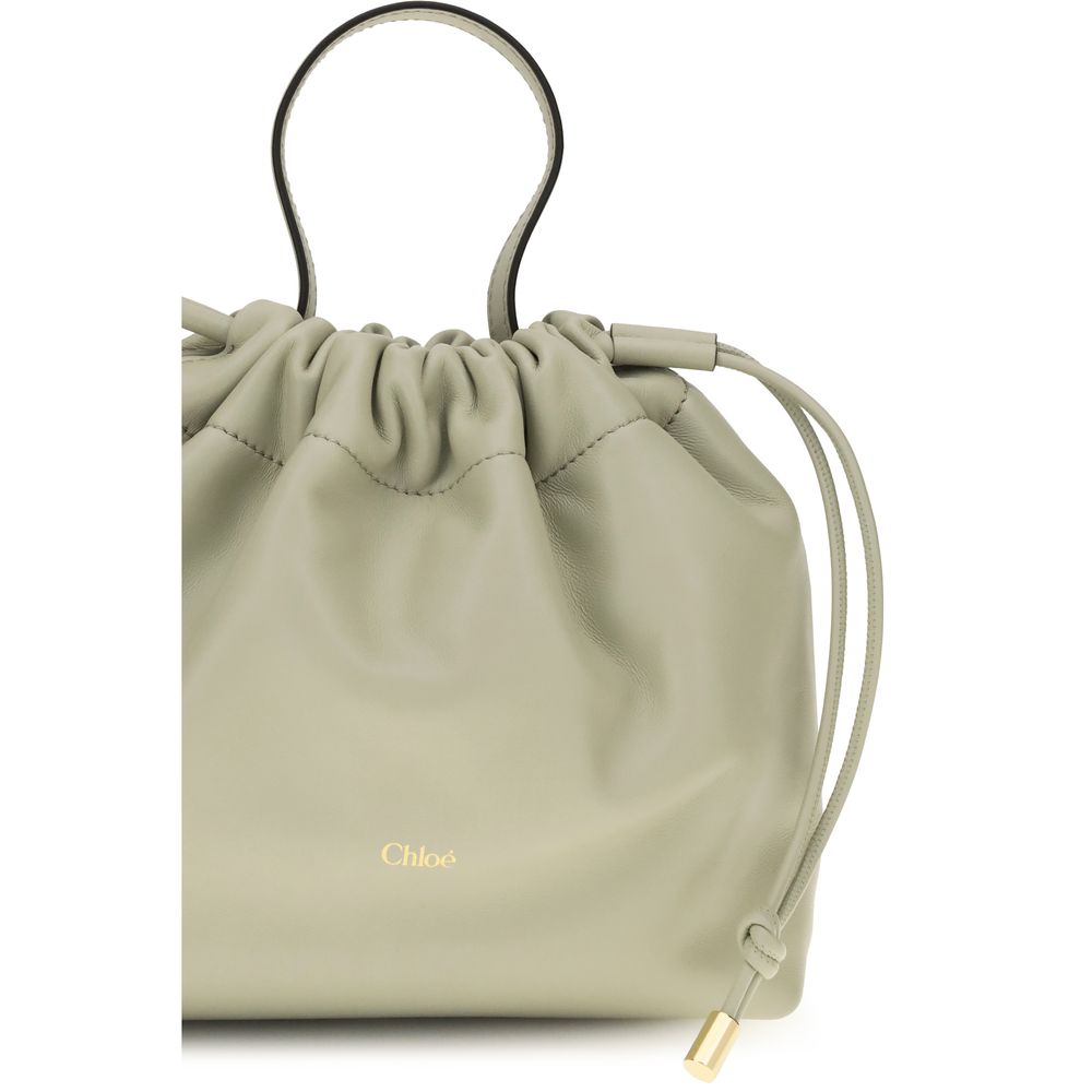 Gray Lamb Ovis Aries Aries Shoulder Bag Chloé